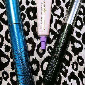 Bundle 2 mascaras and 1 eyeshadow primer